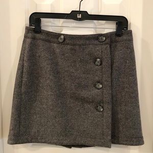 LOFT Wool Wrap Skirt